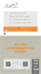 Mobile Screenshot of airclim.fr