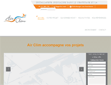 Tablet Screenshot of airclim.fr